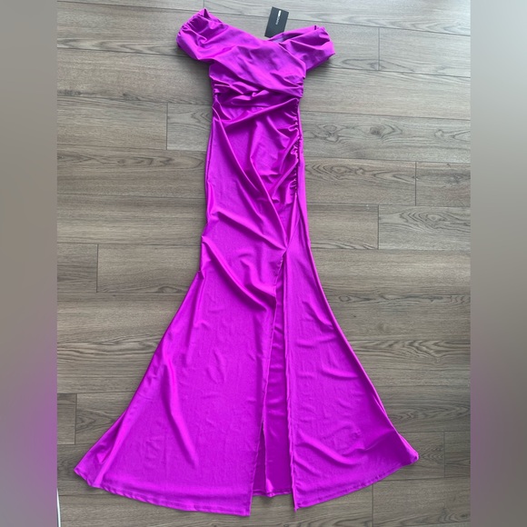 FASHION NOVA Ignore The Romance Maxi Dress – Purple - Picture 3 of 11